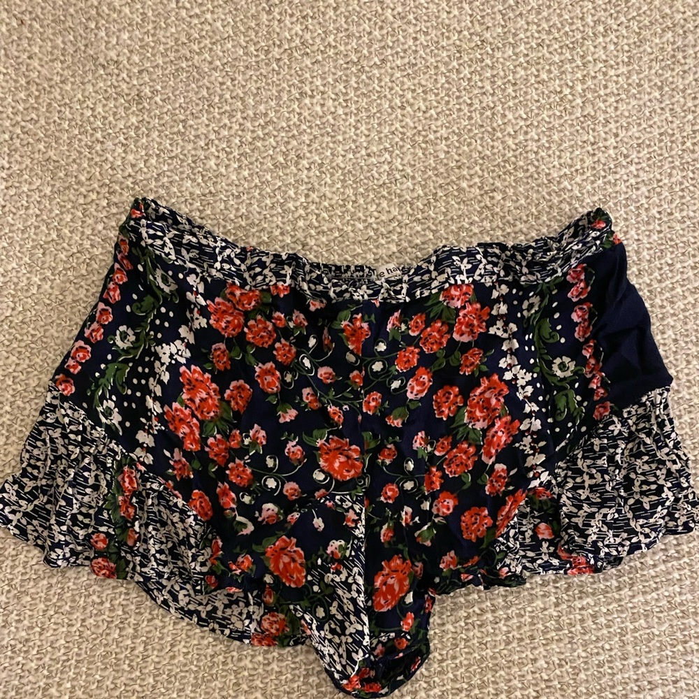 tiare hawaii floral shorts